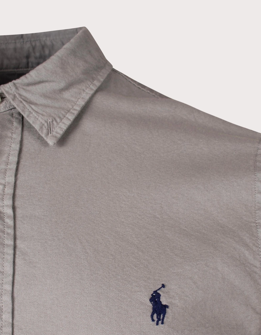Slim Fit Garment-Dyed Oxford Shirt