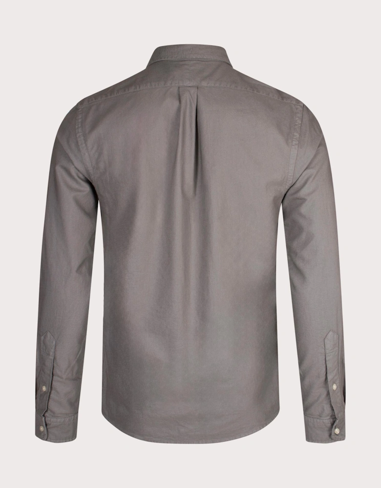 Slim Fit Garment-Dyed Oxford Shirt
