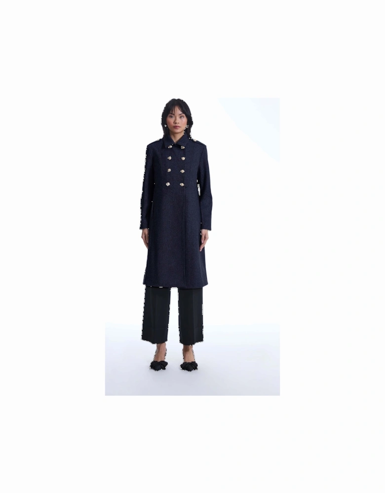 Navy Military Coat