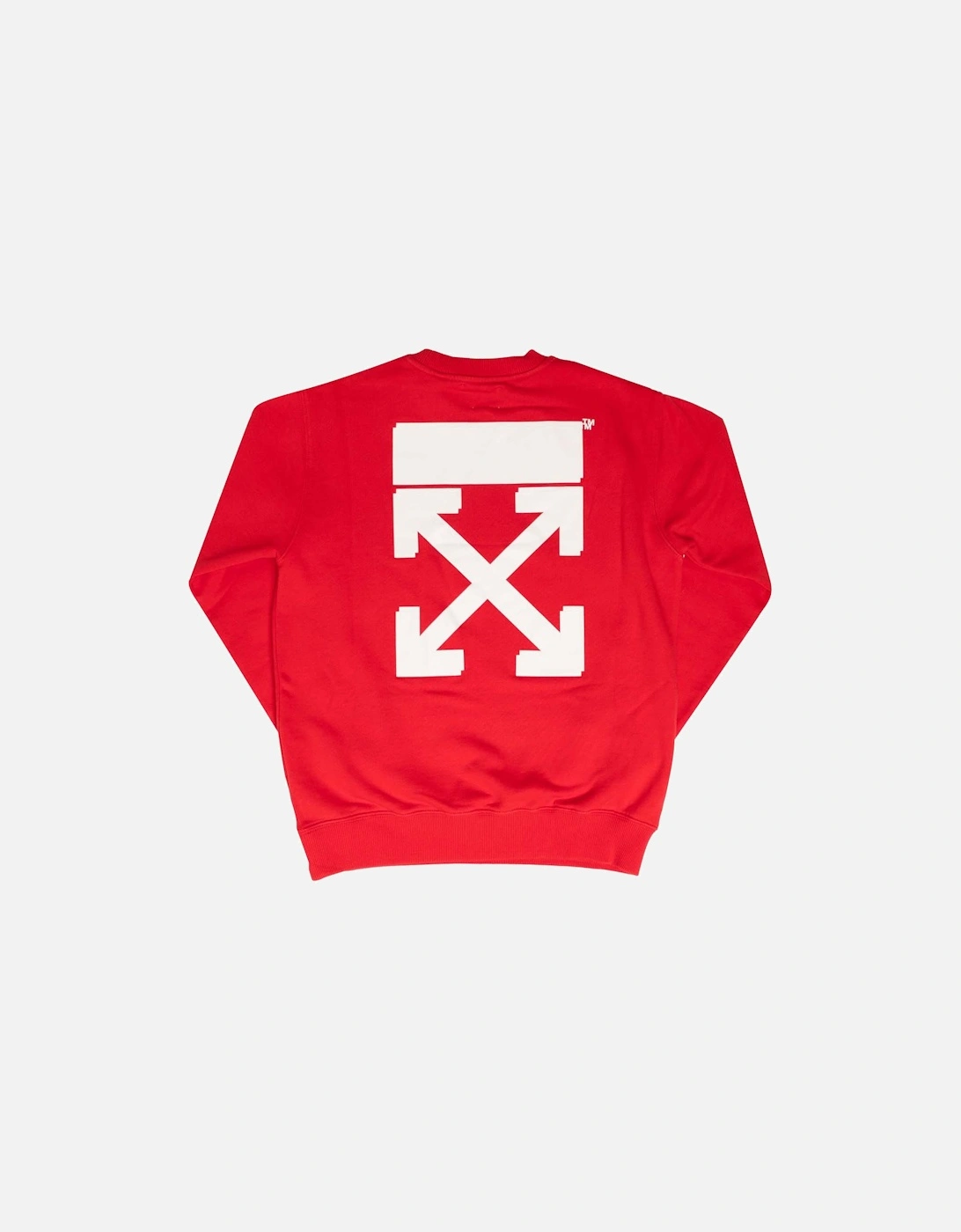 Juniors Rubber Arrow Crewneck Sweatshirt