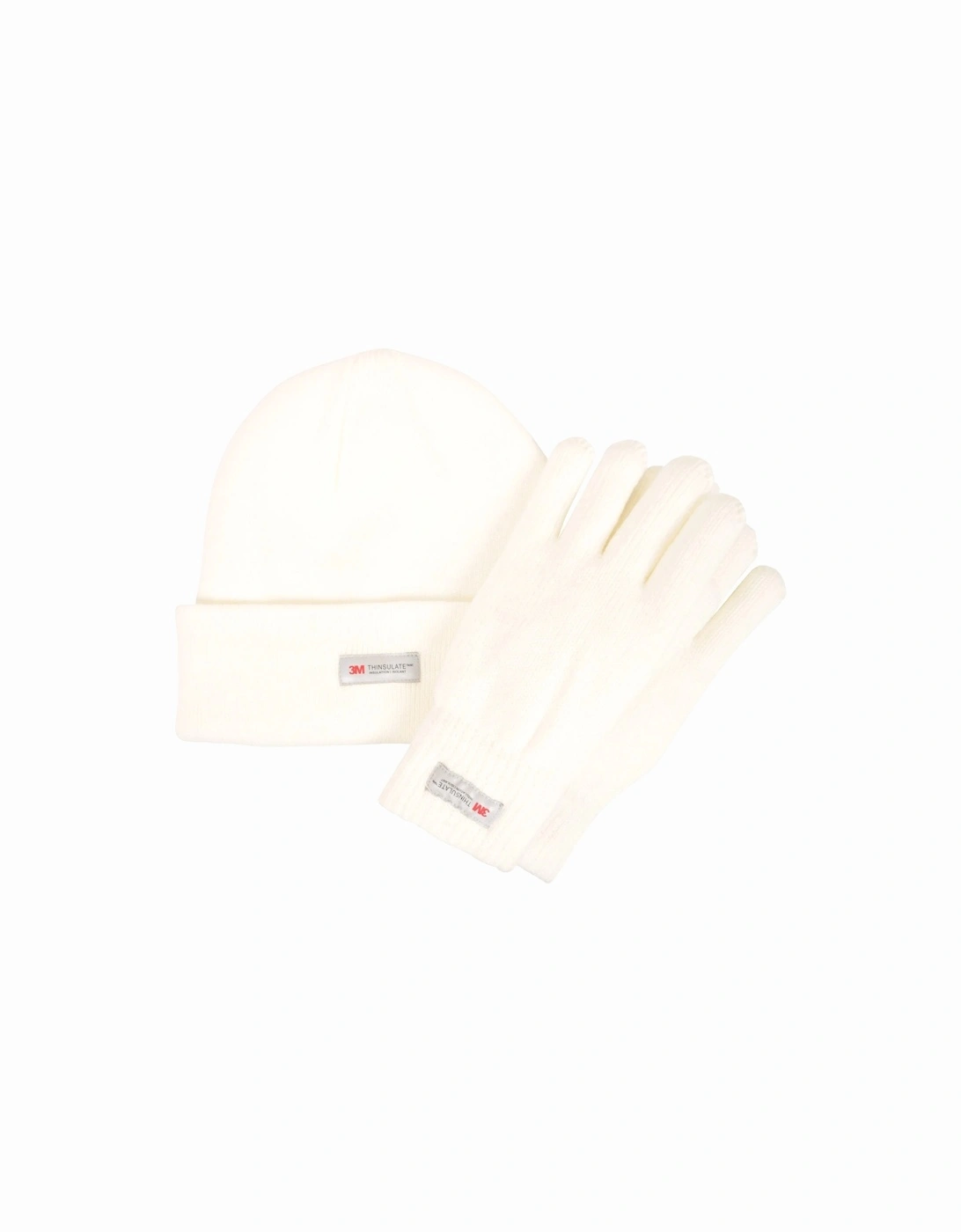 Womens/Ladies Thinsulate Fleece Beanie & Gloves Set, 4 of 3