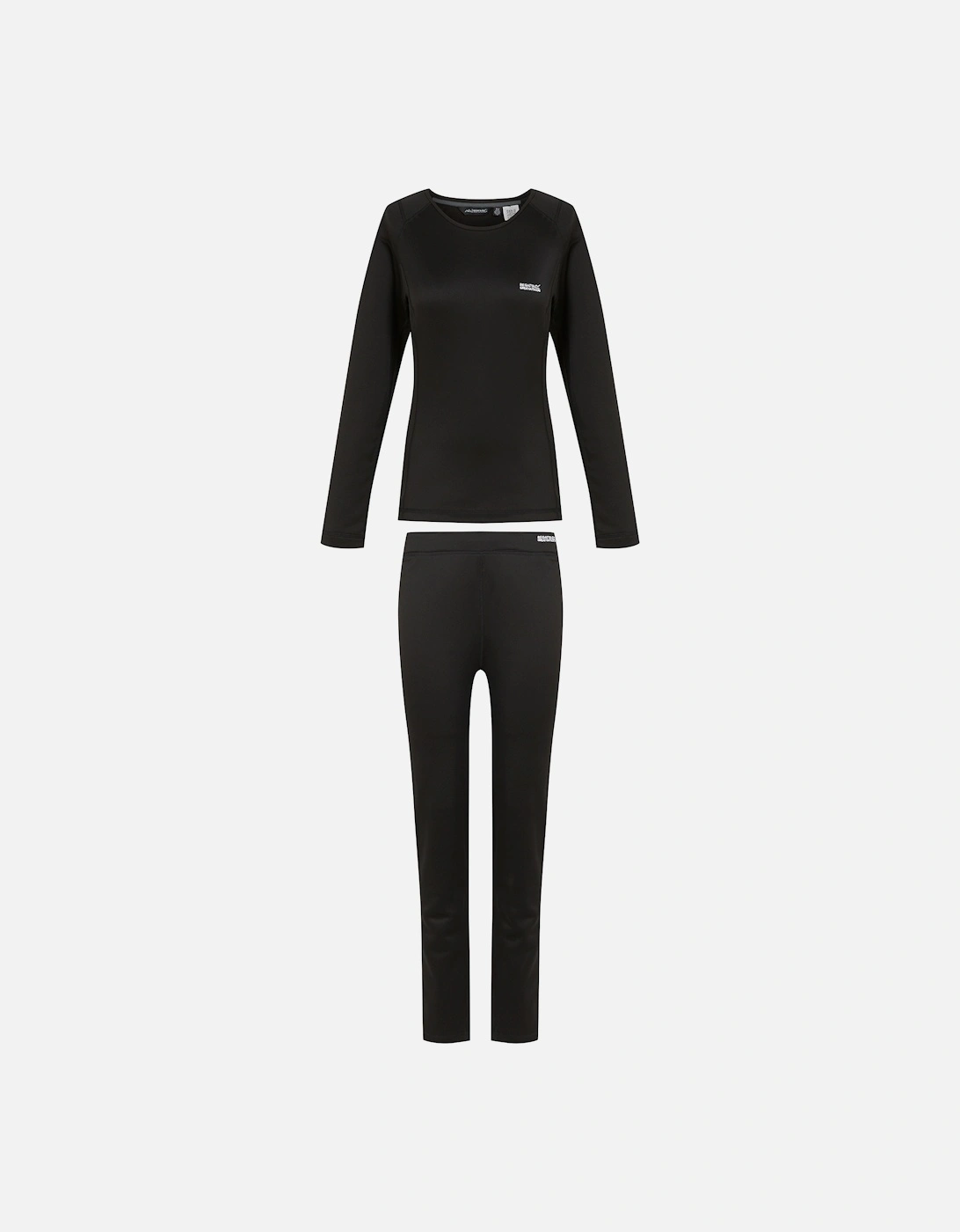 Womens/Ladies Plain Thermal Base Layer Set, 6 of 5