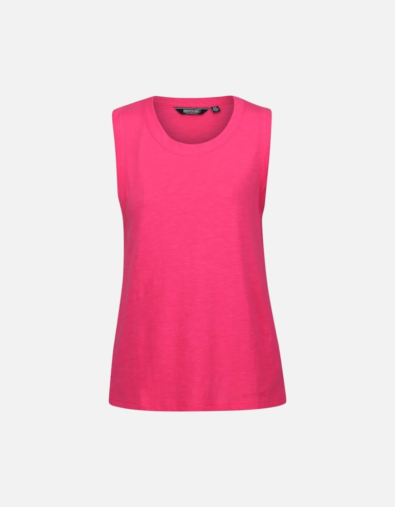 Womens/Ladies Fariah Plain Sleeveless Top