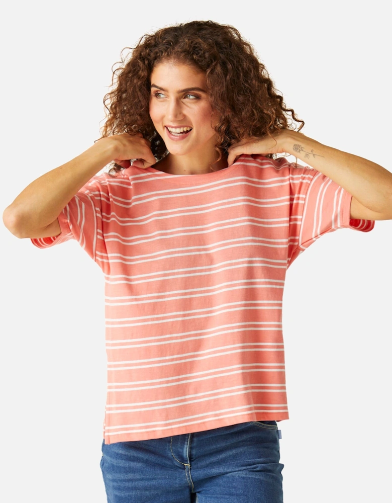 Womens/Ladies Abaya Striped T-Shirt