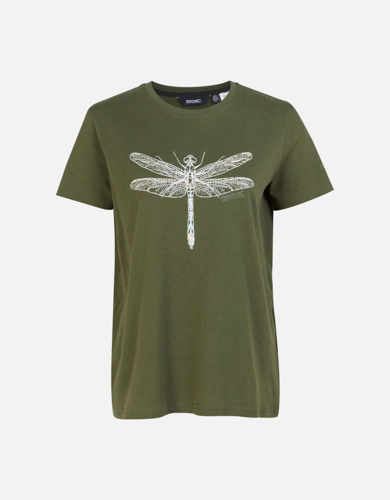 Womens/Ladies Filandra IX Dragonfly T-Shirt