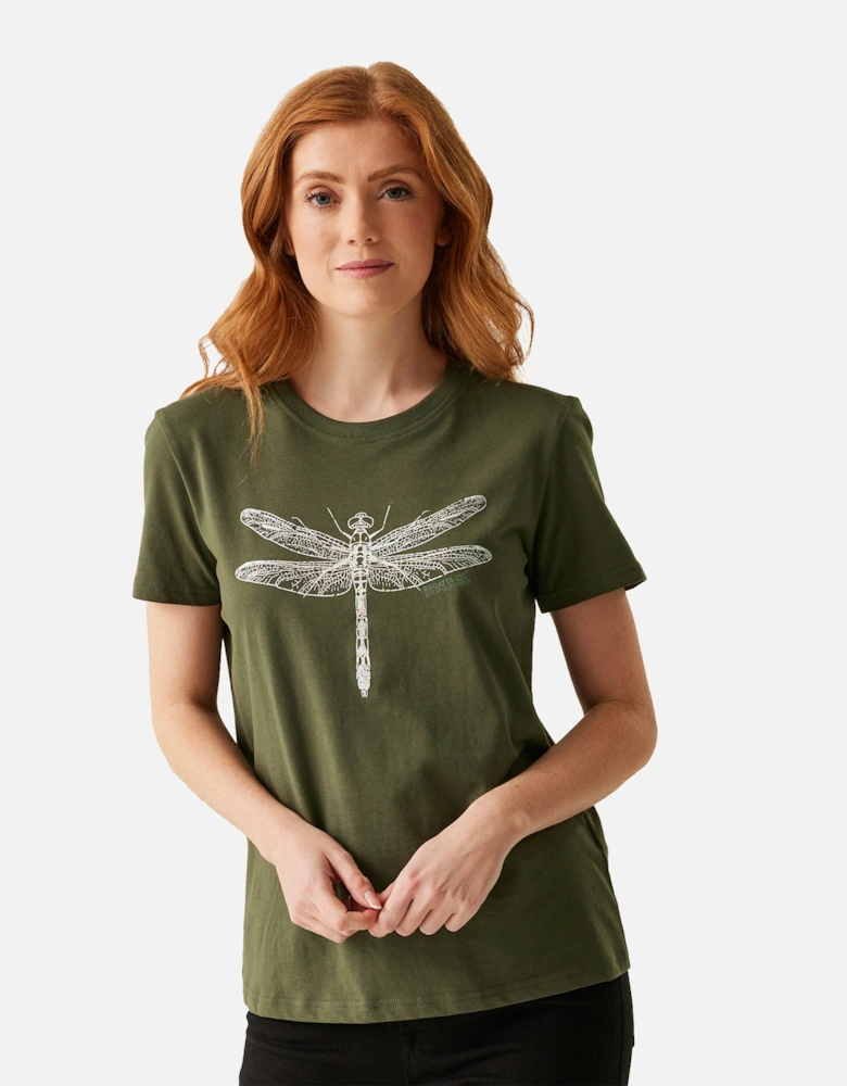 Womens/Ladies Filandra IX Dragonfly T-Shirt