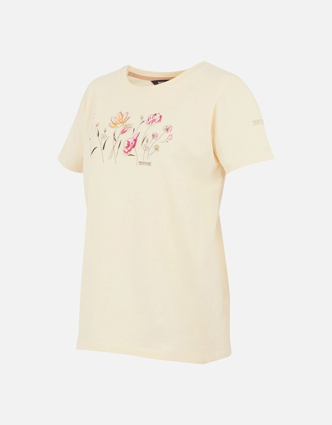 Womens/Ladies Filandra IX Flowers T-Shirt