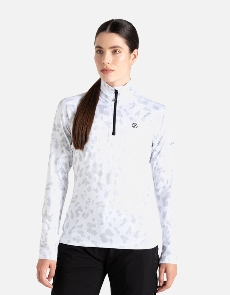 Womens/Ladies Divulge Dash Print Core Stretch Midlayer