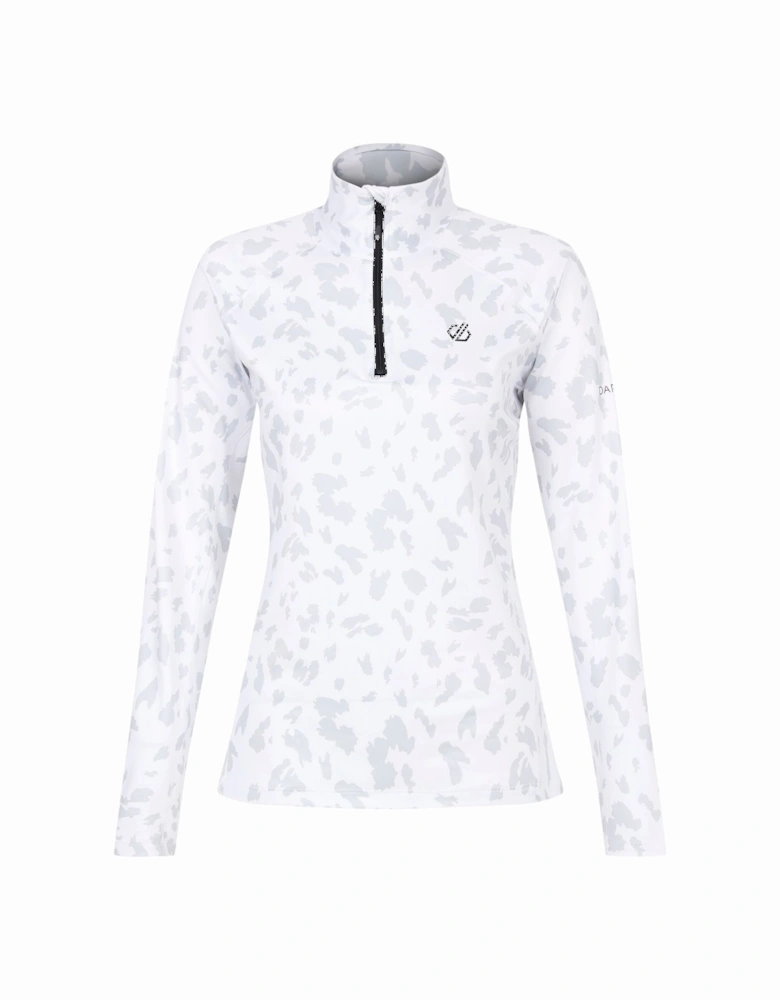 Womens/Ladies Divulge Dash Print Core Stretch Midlayer