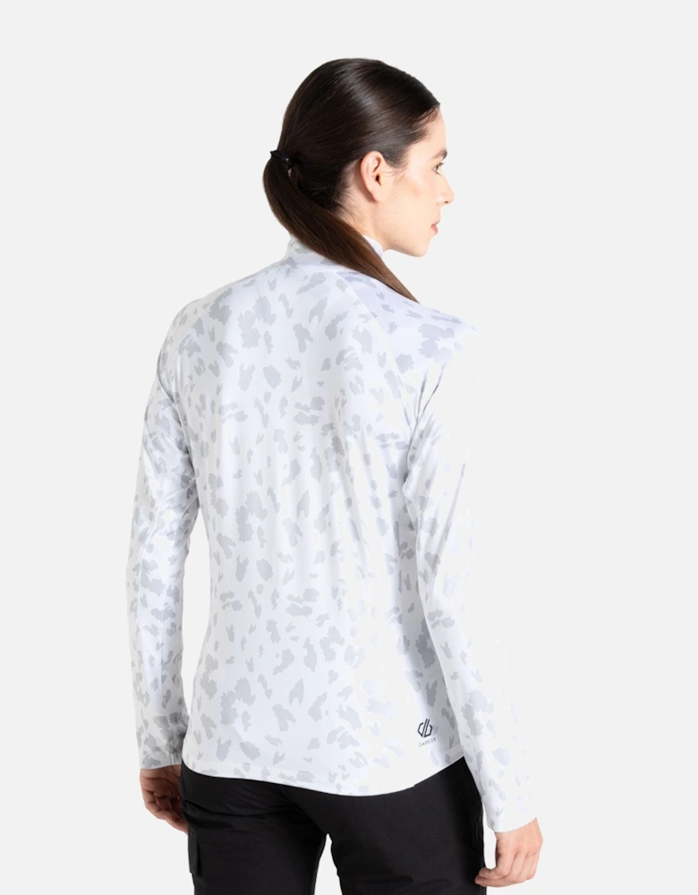 Womens/Ladies Divulge Dash Print Core Stretch Midlayer