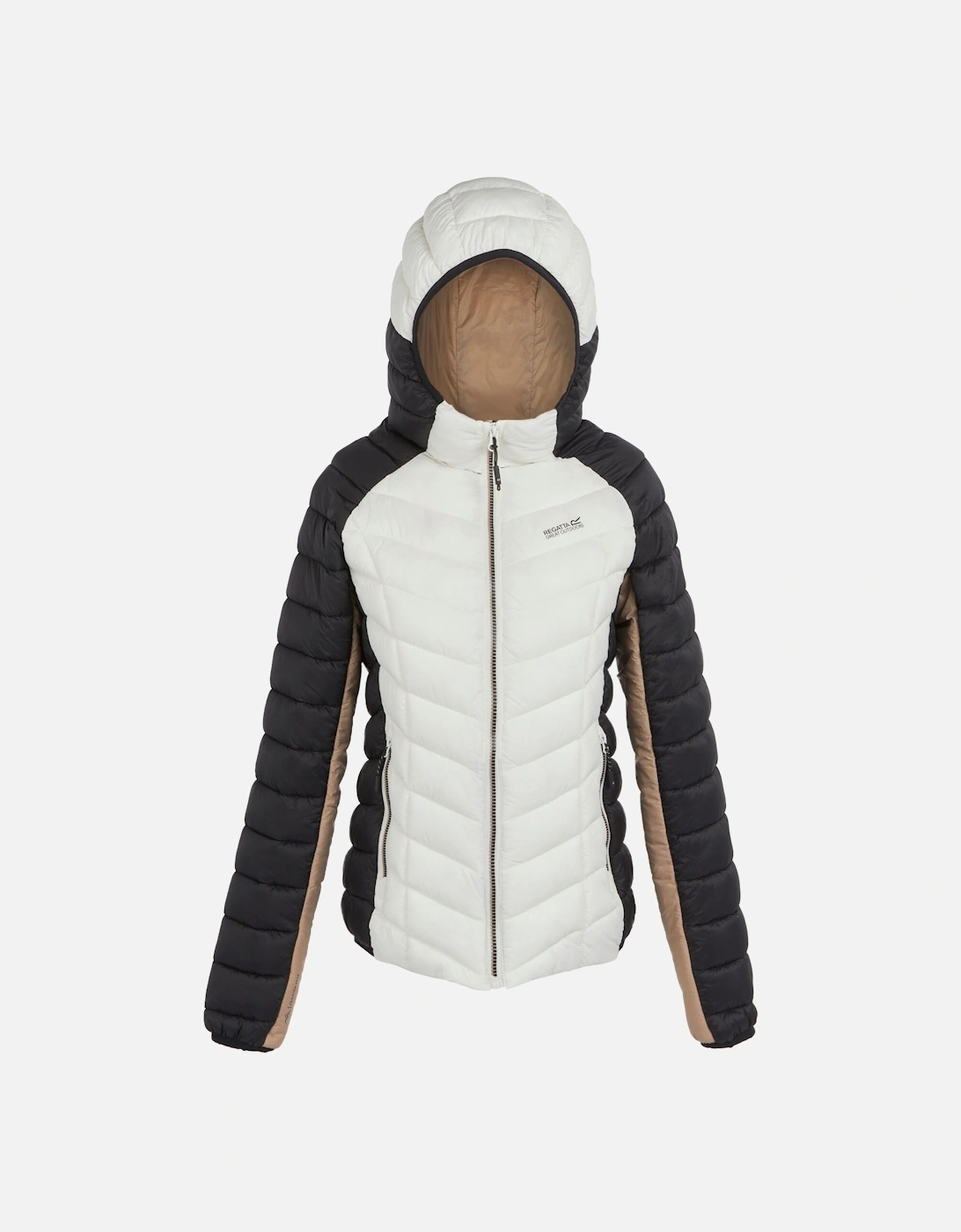 Womens/Ladies Dalent Quilted Hooded Jacket, 6 of 5