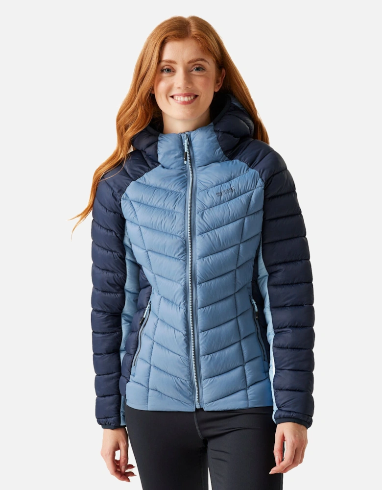 Womens/Ladies Dalent Quilted Hooded Jacket