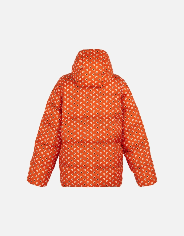 Womens/Ladies Orla Kiely Clover Quilted Oversized Padded Jacket