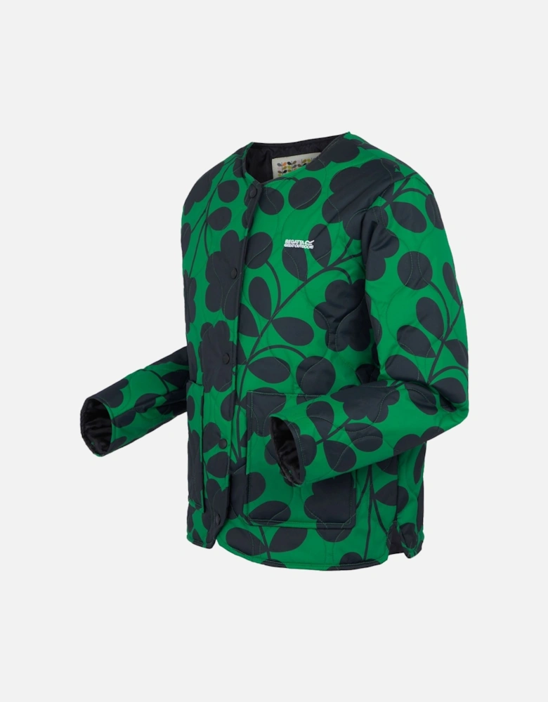 Womens/Ladies Orla Kiely Floral Quilted Summer Jacket