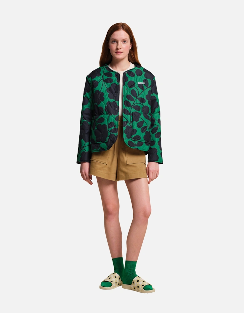 Womens/Ladies Orla Kiely Floral Quilted Summer Jacket