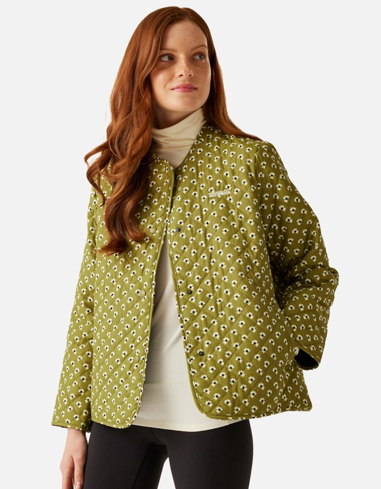 Womens/Ladies Orla Kiely Daisy Quilted Jacket