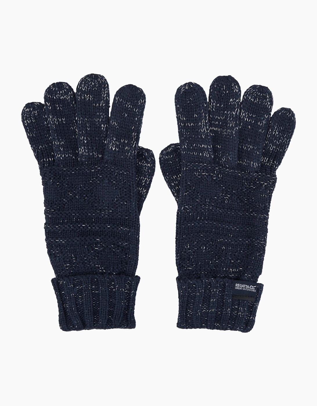 Regatta (One Size, Navy) Womens/Ladies Multimix V Gloves - Image 3