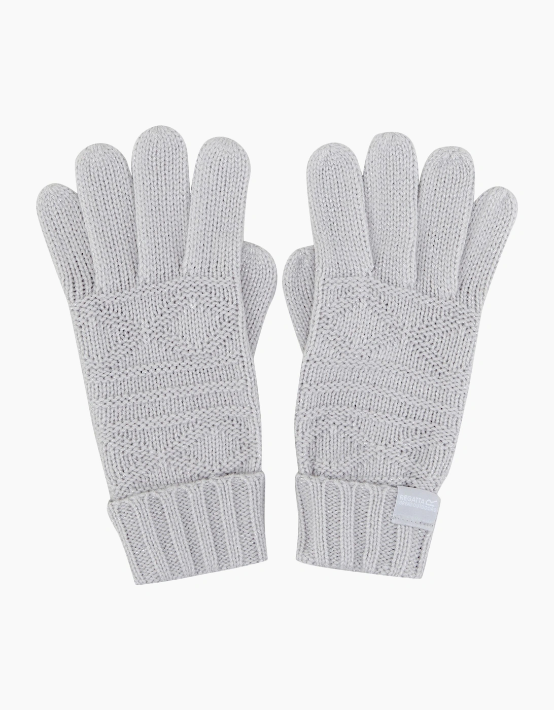 Regatta Women's Grey / Multimix V Gloves - Size: One Size