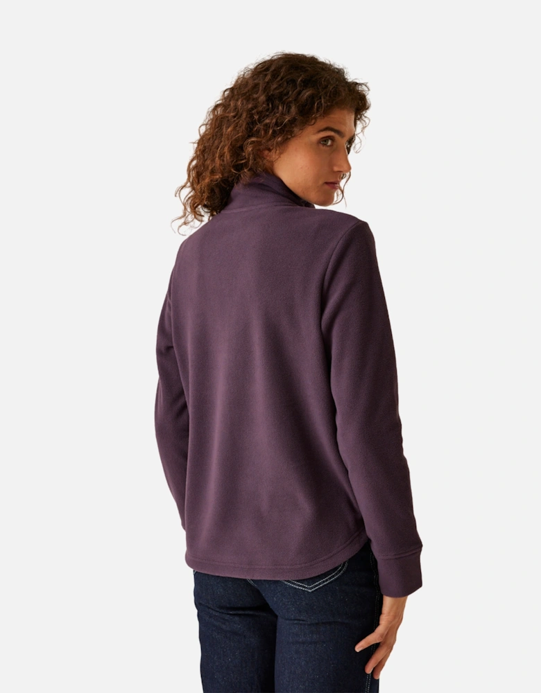 Womens/Ladies Juliette Half Zip Fleece Top