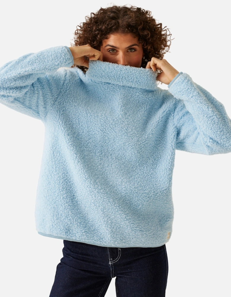 Womens/Ladies Ria Fluffy Overhead Fleece Top