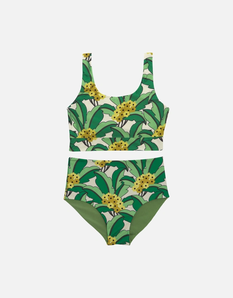 Womens/Ladies Orla Kiely Tropical Reversible Bikini Set