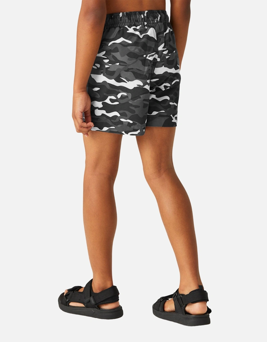 Childrens/Kids Skander III Camouflage Swim Shorts