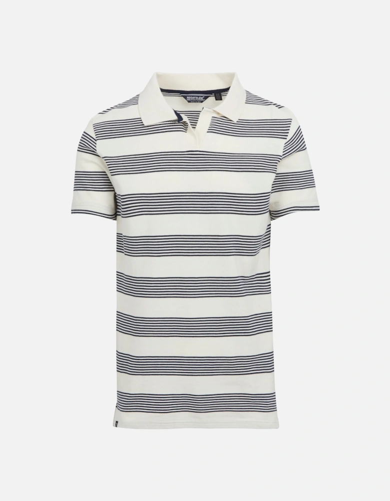 Mens Tempete Stripe Polo Shirt