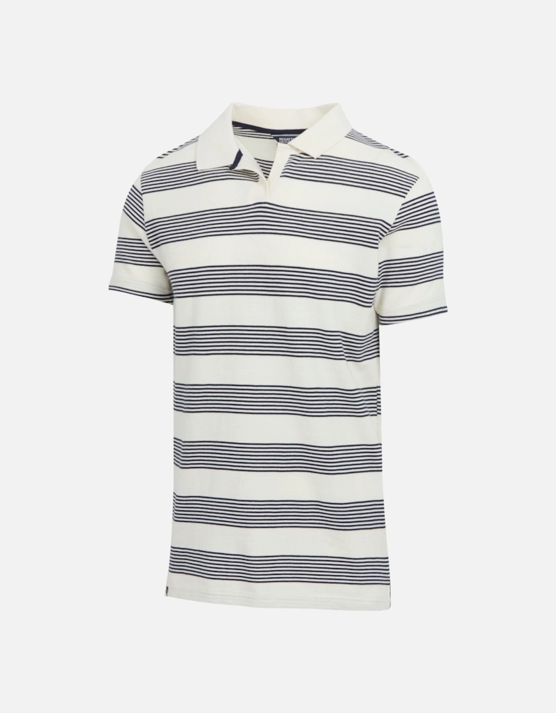 Mens Tempete Stripe Polo Shirt