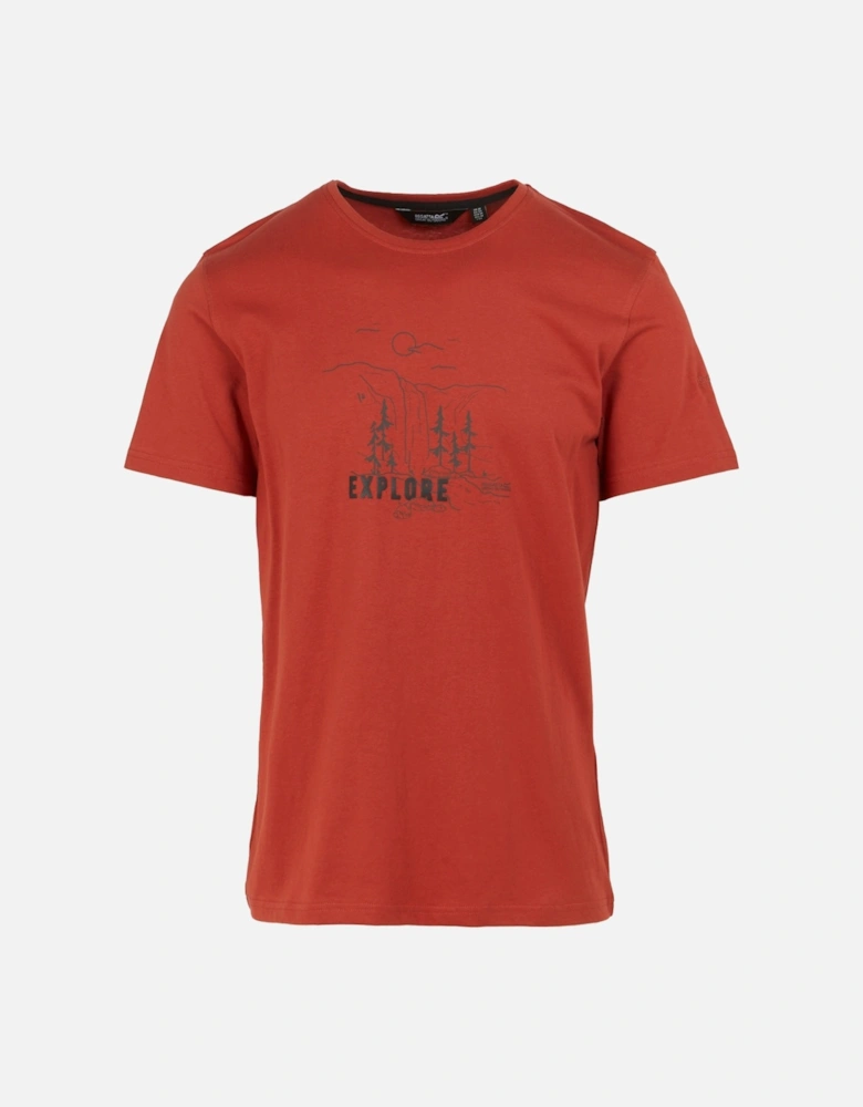 Mens Cline IX Explore Scenery T-Shirt