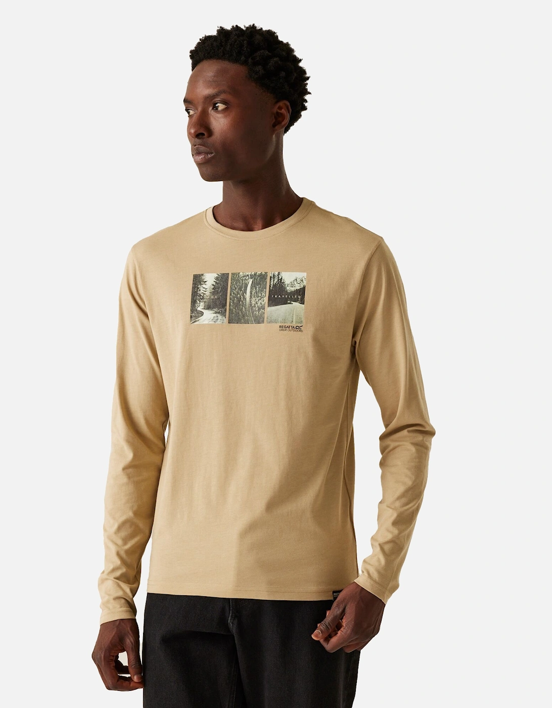 Mens Maylow Photograph Long-Sleeved T-Shirt