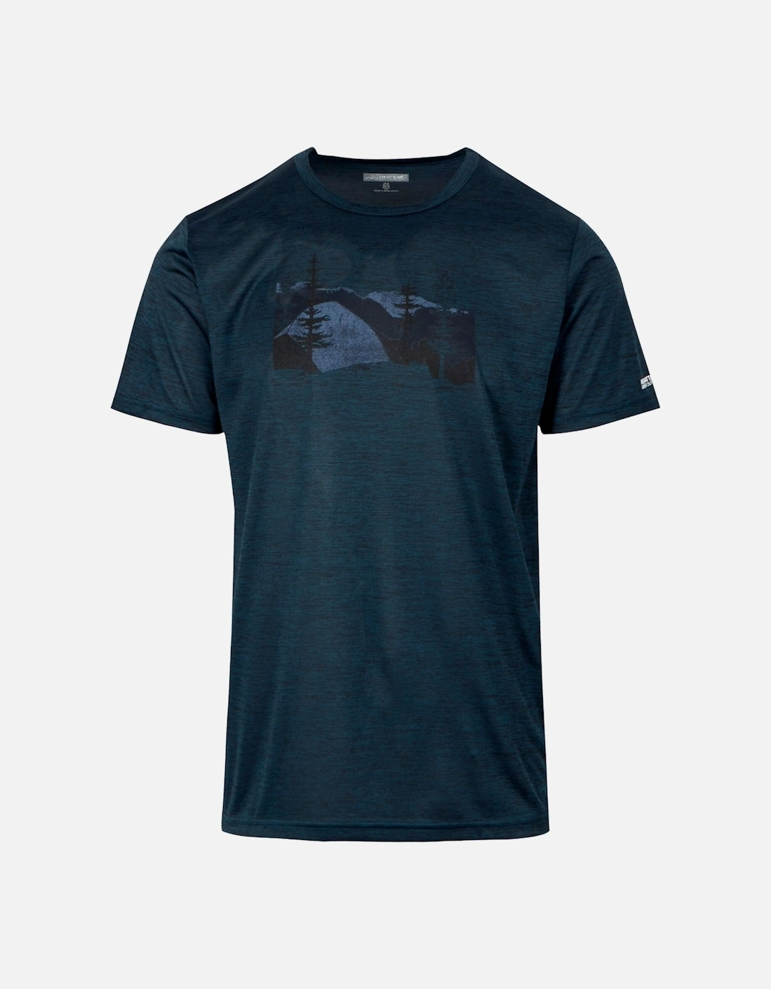 Mens Fingal VIII Scenery Marl T-Shirt, 6 of 5