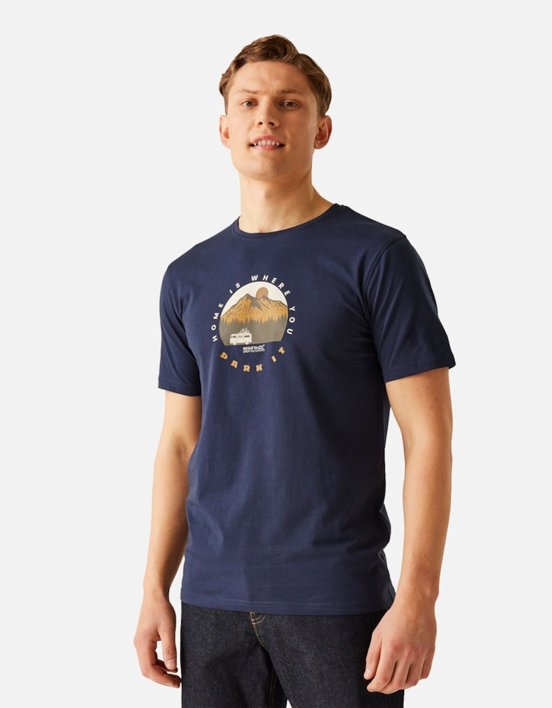 Mens Cline IX Home Is Where You Park It T-Shirt
