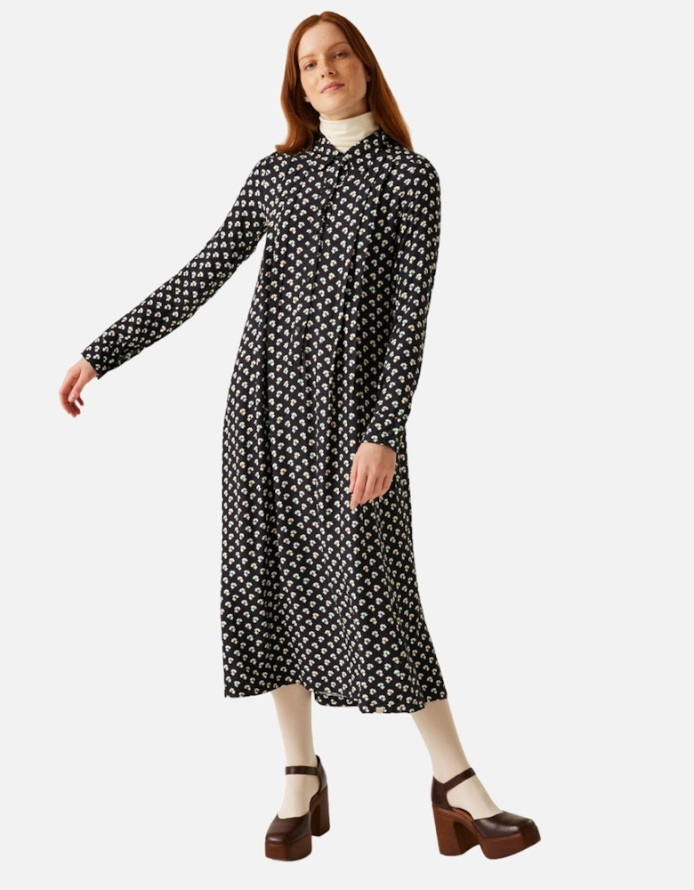 Womens/Ladies Orla Kiely Clover Winter Dress