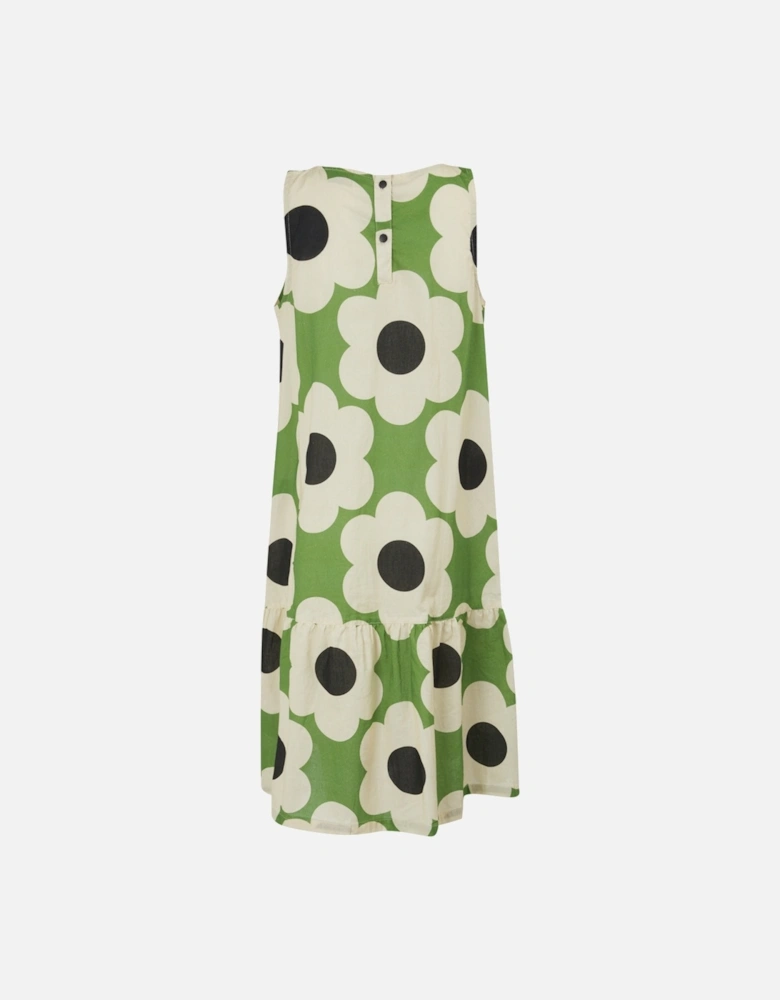 Womens/Ladies Orla Kiely Sixties Daisy Sleeveless Summer Dress