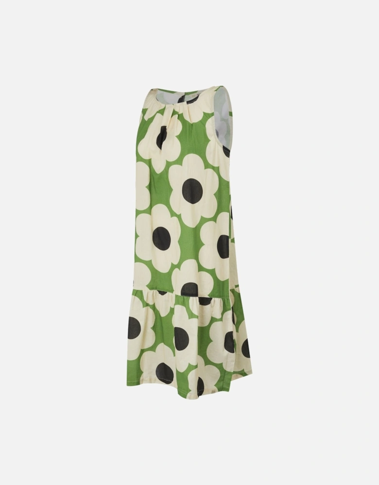 Womens/Ladies Orla Kiely Sixties Daisy Sleeveless Summer Dress