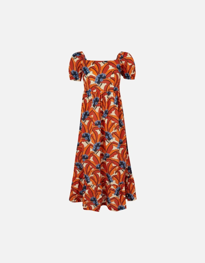 Womens/Ladies Orla Kiely Tropical Summer Dress