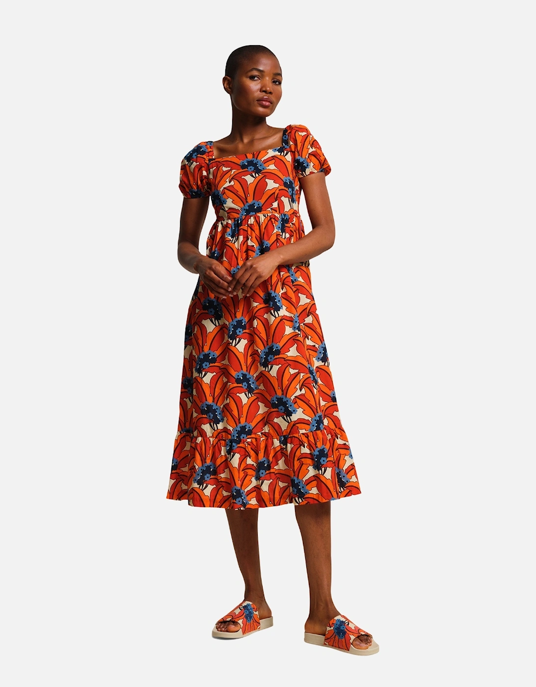 Womens/Ladies Orla Kiely Tropical Summer Dress