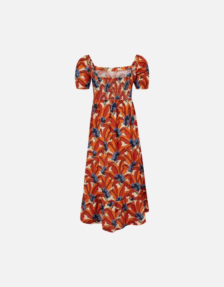 Womens/Ladies Orla Kiely Tropical Summer Dress