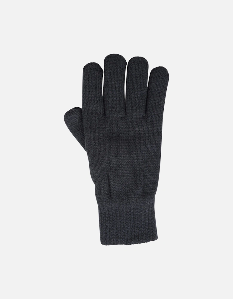 Mens Thinsulate Fleece Beanie & Gloves Set