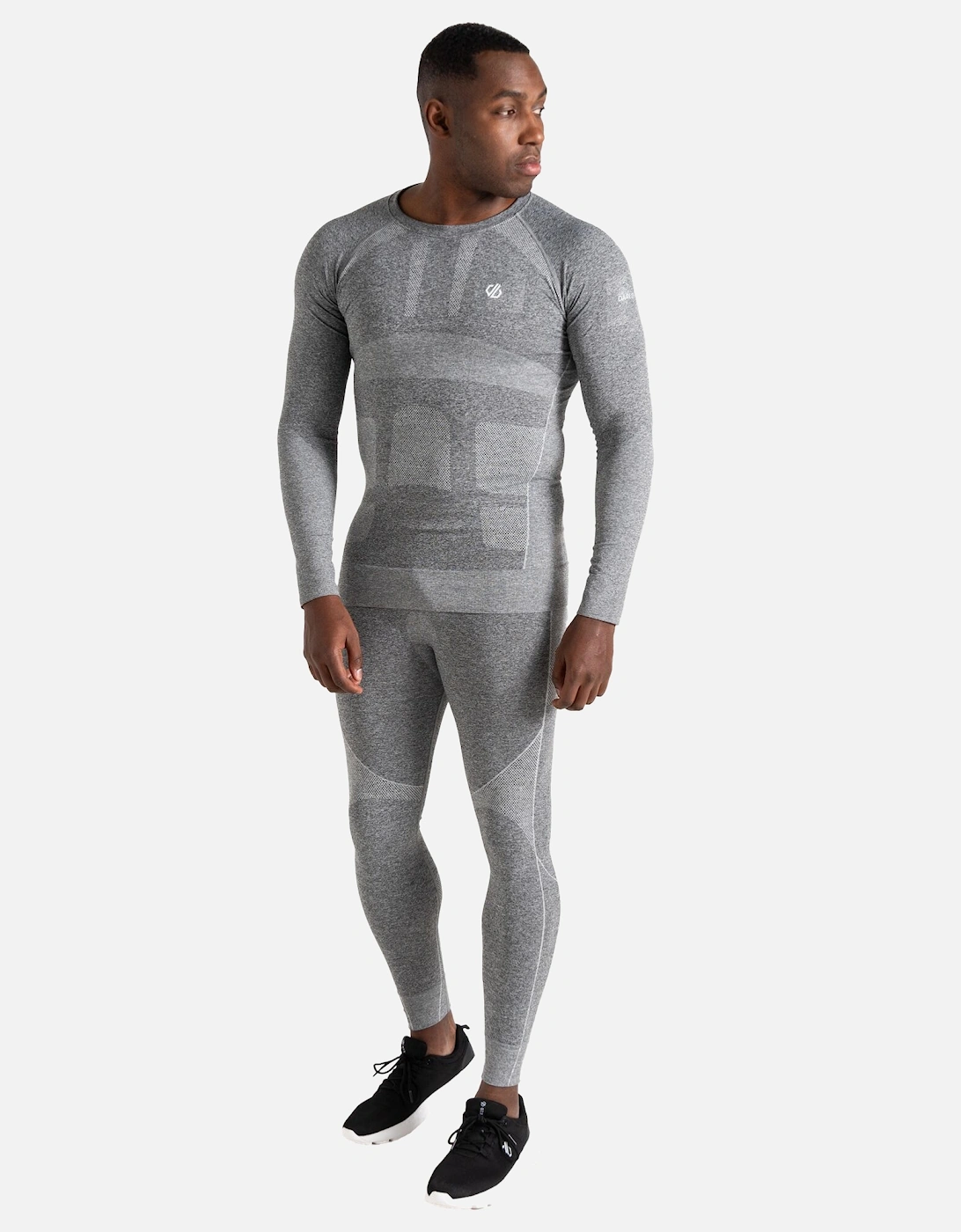 Mens In The Zone III Marl Leggings