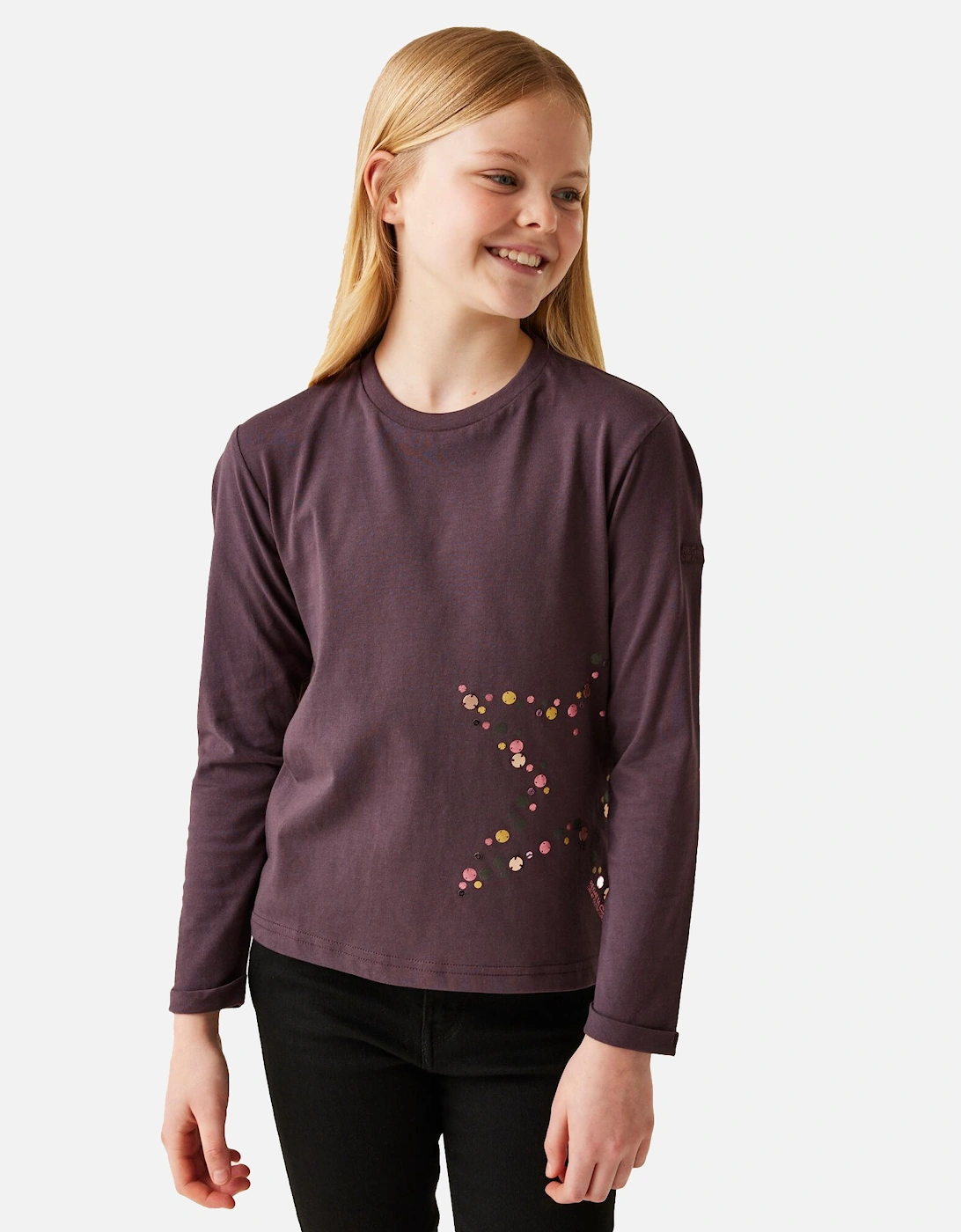 Childrens/Kids Wenbie III Star Long-Sleeved T-Shirt