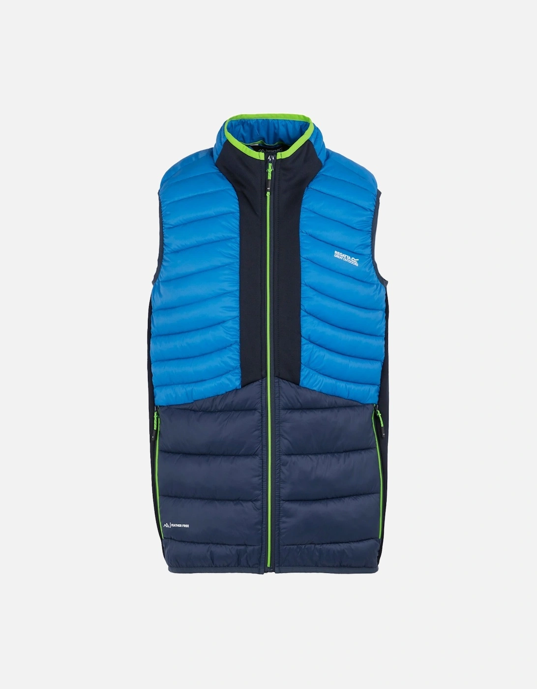 Mens Leedre Hybrid Gilet, 6 of 5