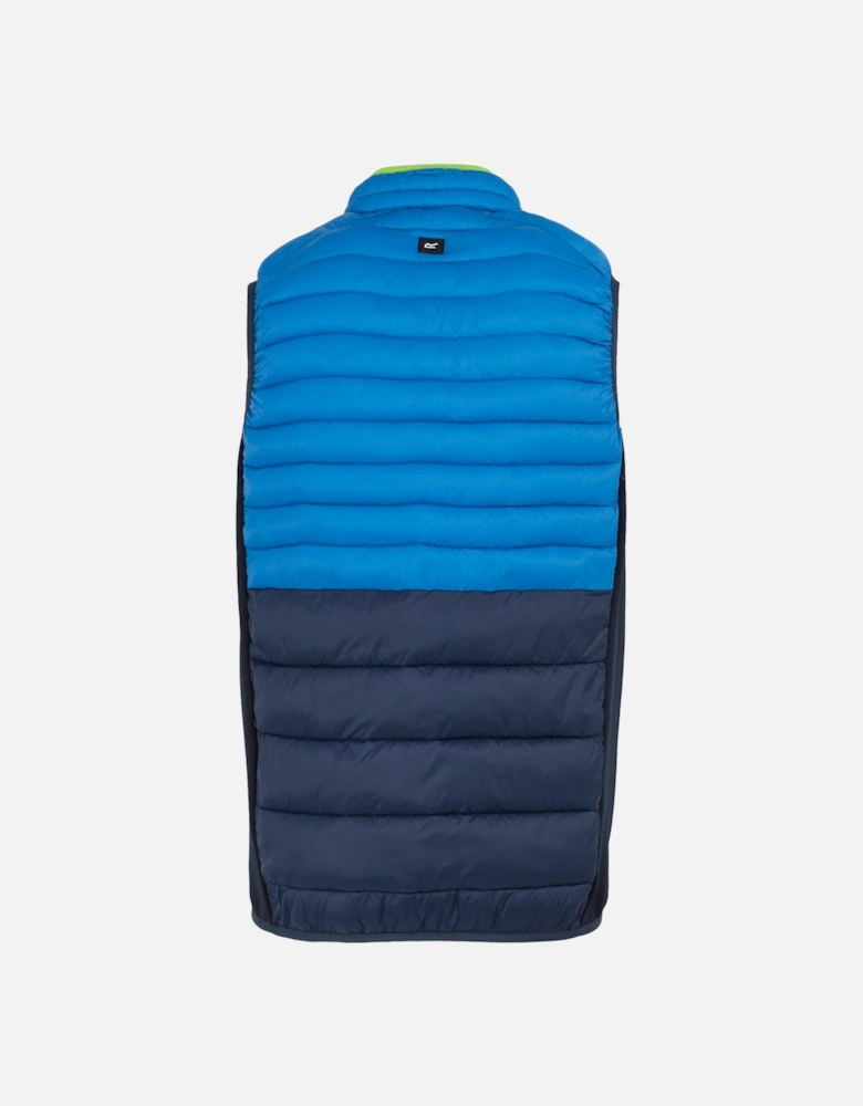 Mens Leedre Hybrid Gilet