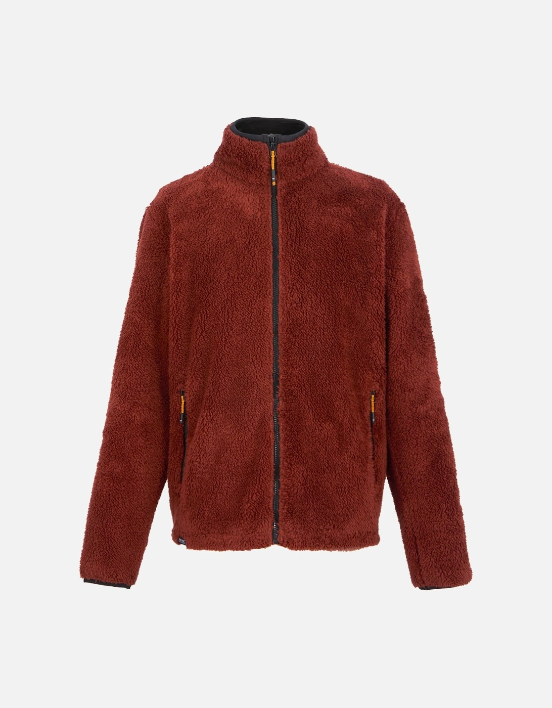 Mens Midoor Fluffy Fleece Jacket, 6 of 5