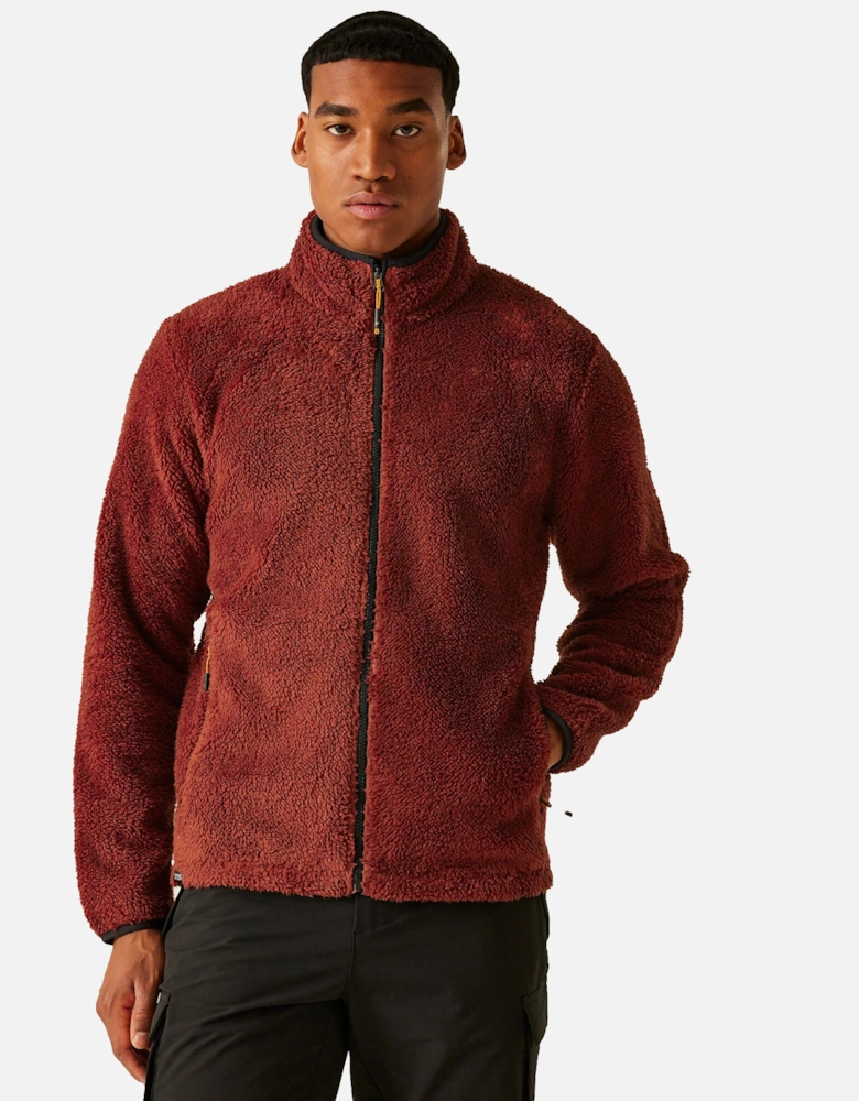 Mens Midoor Fluffy Fleece Jacket