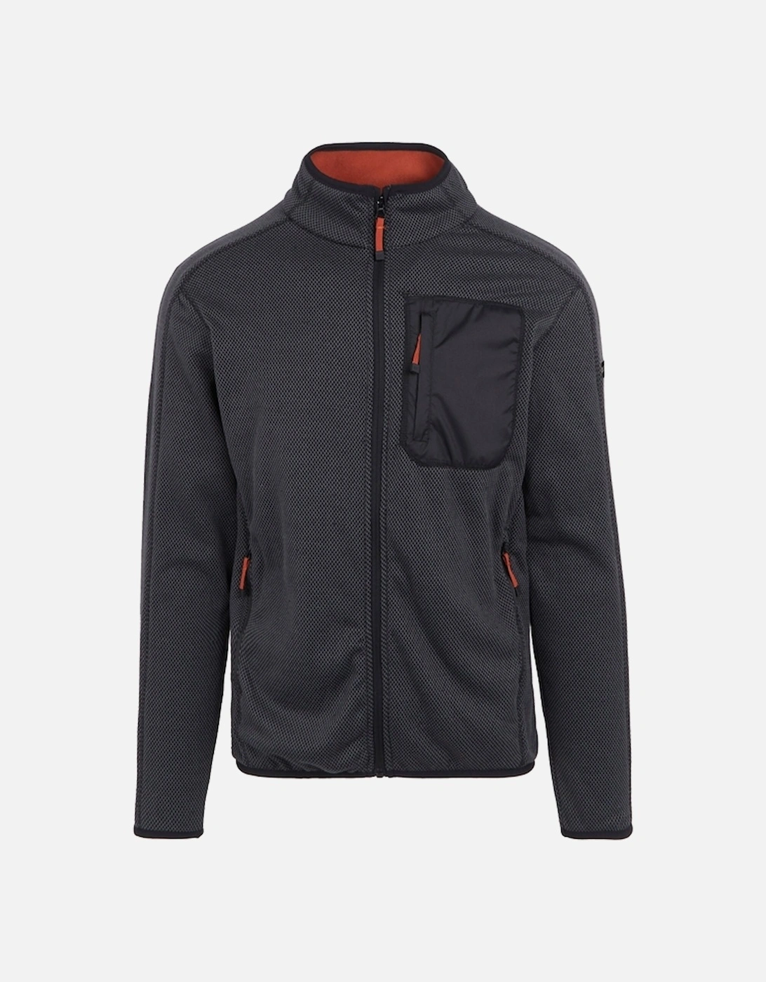 Mens Kitom Full Zip Fleece Jacket, 5 of 4