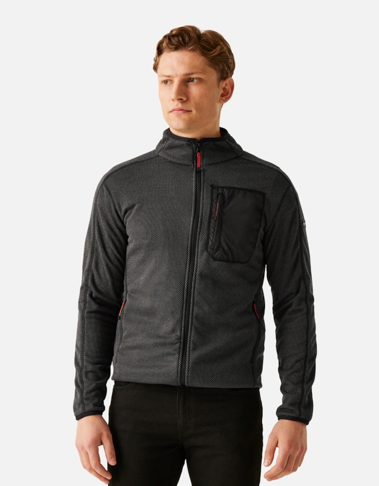 Mens Kitom Full Zip Fleece Jacket