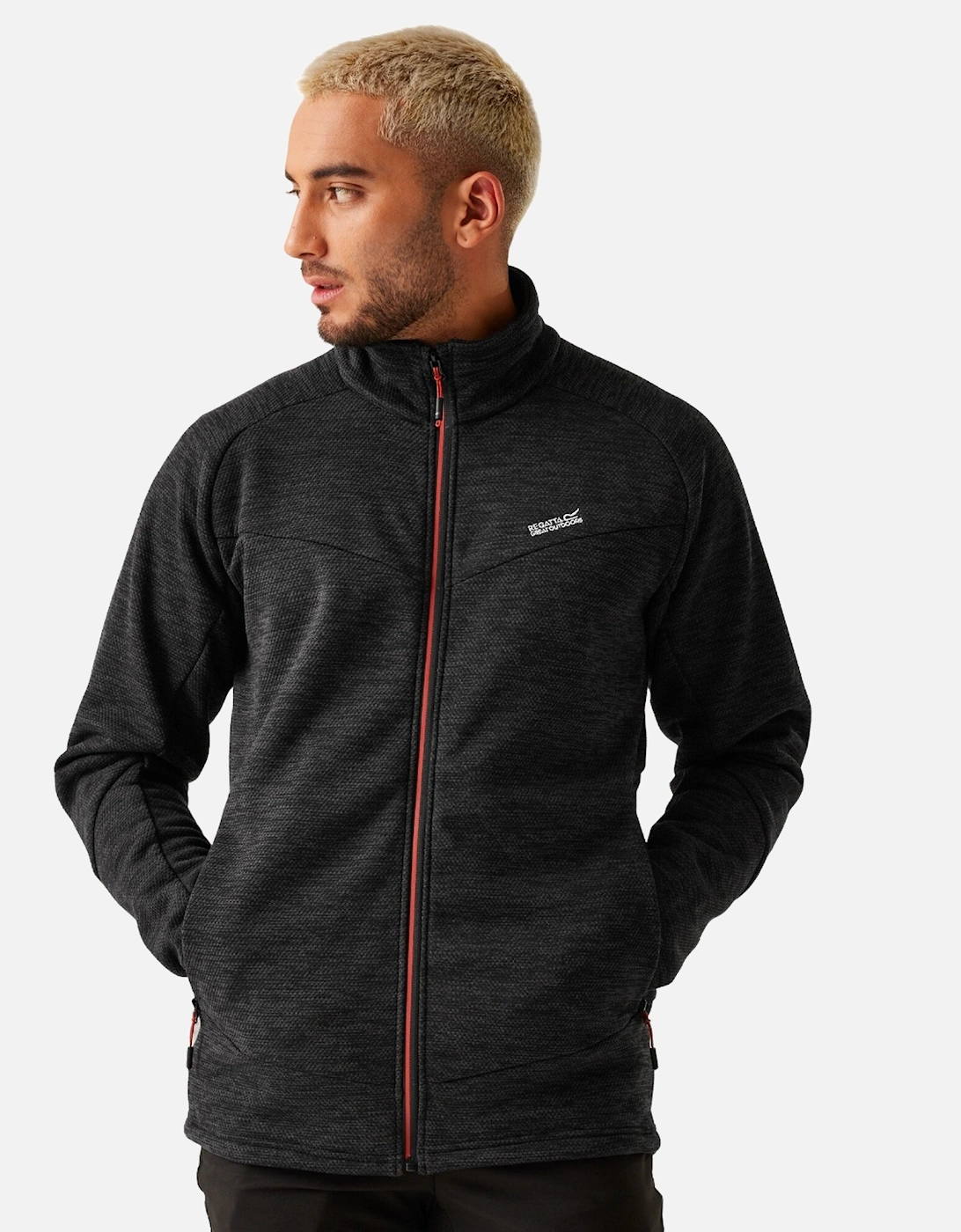 Mens Rivake Full Zip Fleece Jacket