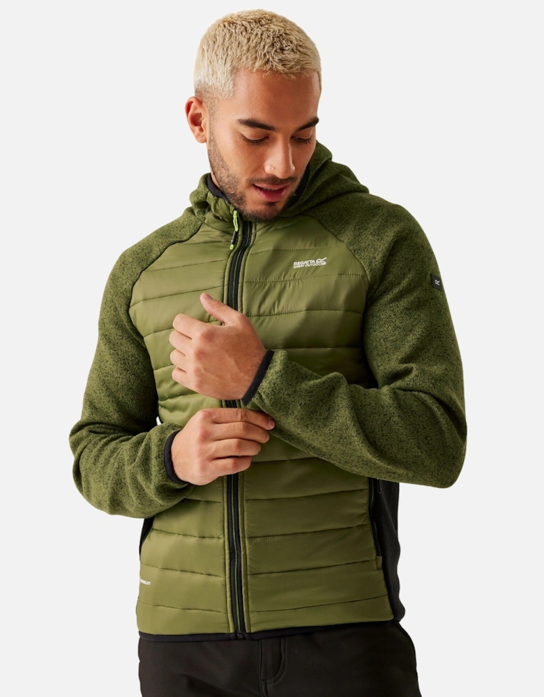 Mens Newhill Quilted Hybrid Jacket