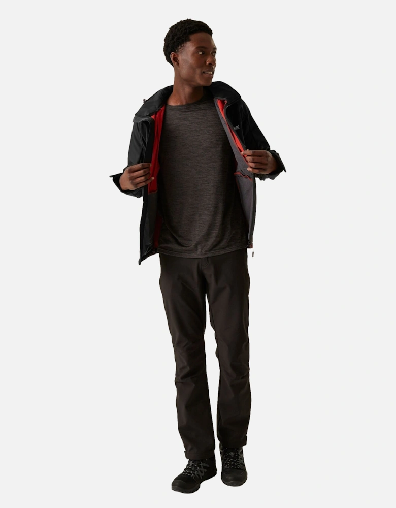 Mens Hewitts X Colour Block Soft Shell Jacket